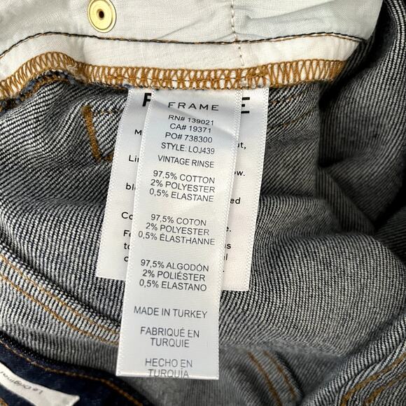 Frame Le Original Jeans in Vintage Rinse - Picture 6 of 7